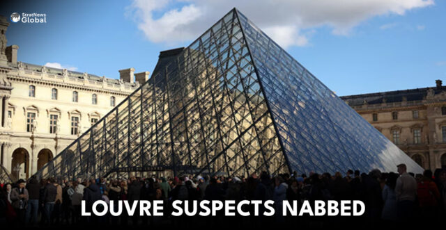 LOUVRE SUSPECTS NABBED
