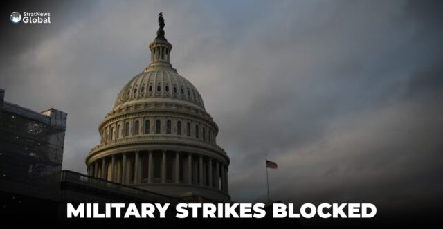 MILITARY STRIKES BLOCKED