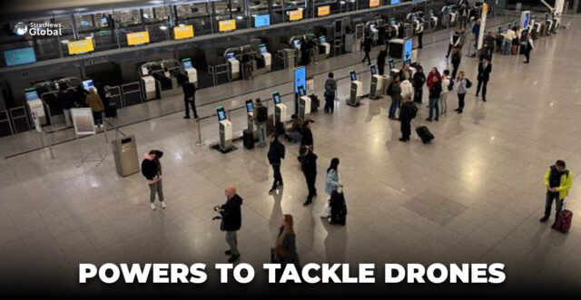 POWERS TO TACKLE DRONES