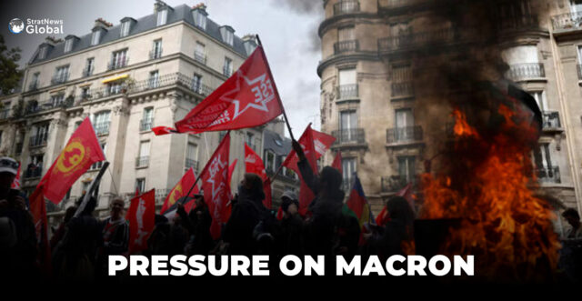 PRESSURE ON MACRON