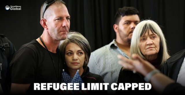 REFUGEE LIMIT CAPPED