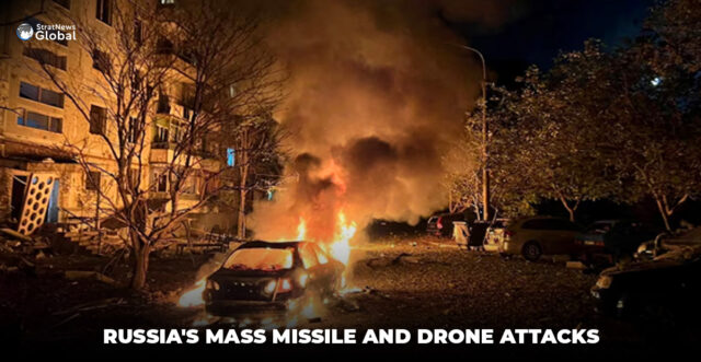 RUSSIA'S MASS MISSILE AND DRONE ATTACKS