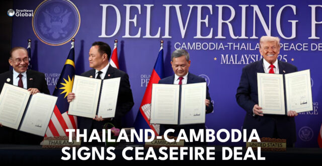 THAILAND-CAMBODIA SIGNS CEASEFIRE DEAL