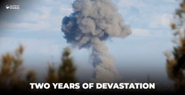TWO YEARS OF DEVASTATION