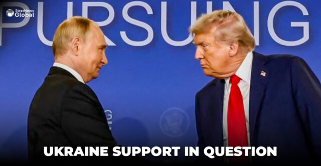 UKRAINE SUPPORT IN QUESTION