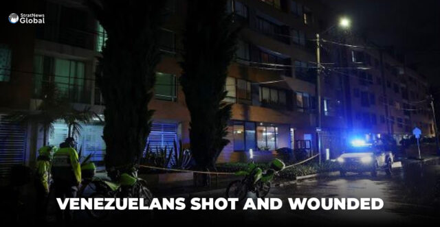 VENEZUELANS SHOT AND WOUNDED