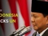 Indonesia Backs UN Resolution On Gaza Peace Plan