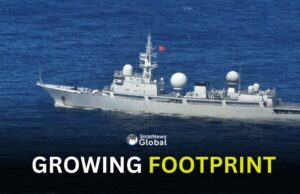 Chinese Space, Missile Tracking Vessels In North Pacific