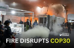 Fire Disrupts COP30 Climate Talks in Brazil