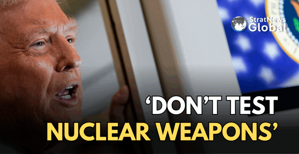 US Trump nuclear weapons testing