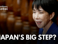 Japan PM Takaichi Hints At Revising Stand On Nuclear Weapons Takaichi nuclear weapons