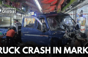 South Korea: Truck Crashes Into Market, Kills Two South Korea truck crash