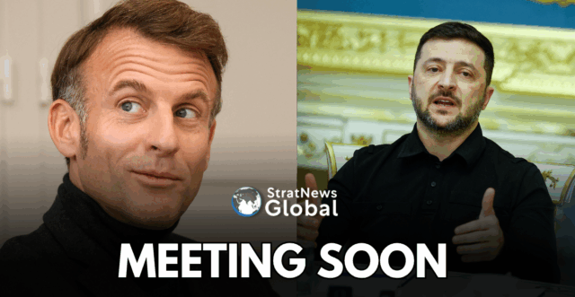 Macron Zelenskyy meeting