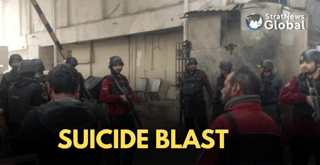 Pakistan suicide bomber