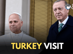 Pope Leo Flies To Turkey For First Overseas Trip Pope Leo Turkey