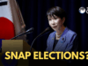 Japan: Opposition Ramps Up Preparation For Early Snap Election Japan Election