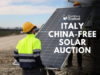 Italy’s China-Free Solar Auction Attracts Major Developers, €10 Billion Investment Italy