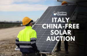 Italy’s China-Free Solar Auction Attracts Major Developers, €10 Billion Investment Italy