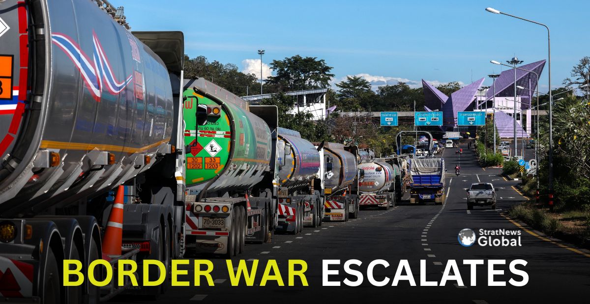 Fuel Blockade At Laos As Thai-Cambodian Clashes Intensify
