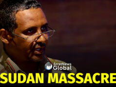 Sudan: RSF Killed 1000 Civilians In Darfur Camp, Says UN Human Rights Office Deputy head of Sudan's sovereign council General Mohamed Hamdan Dagalo speaks during a press conference at Rapid Support Forces head quarter in Khartoum, Sudan February 19, 2023. REUTERS/Mohamed Nureldin Abdallah/File Photo