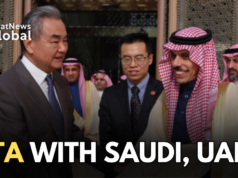 China Urges UAE, Saudi Arabia To Seal FTA China Saudi Arabia