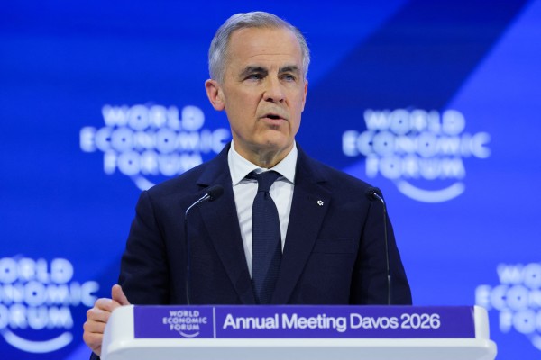 MARK CARNEY CANADA DAVOS WEF MEETING WORLD ORDER