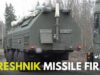 Russia Fires Hypersonic Oreshnik Missile At Ukraine