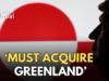 U.S. Must Acquire Greenland To Deter Russia, China: Trump Trump Greenland