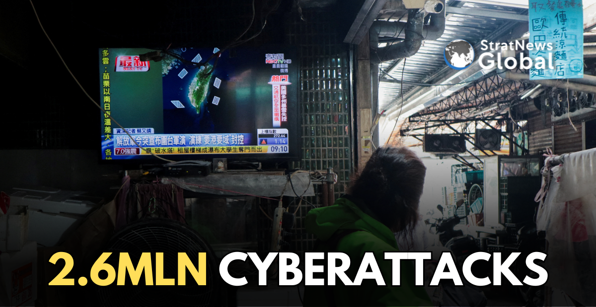 Chinese Cyberattacks On Taiwan Infra Rose To 2.6 Mln Per Day In 2025