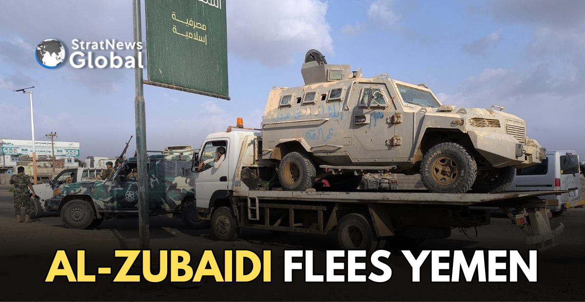 Yemen’s STC Leader Al-Zubaidi Fled Country, Saudi-Backed Coalition Says