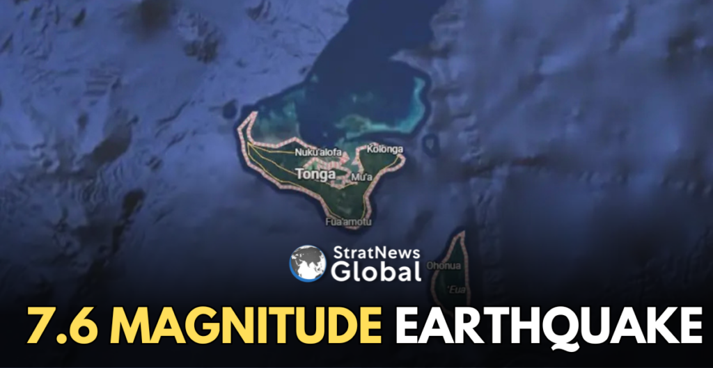 Tonga Earthquake