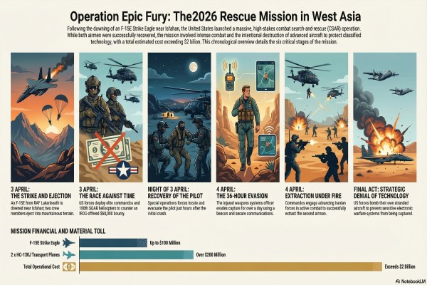 Iran pilots rescued graphic