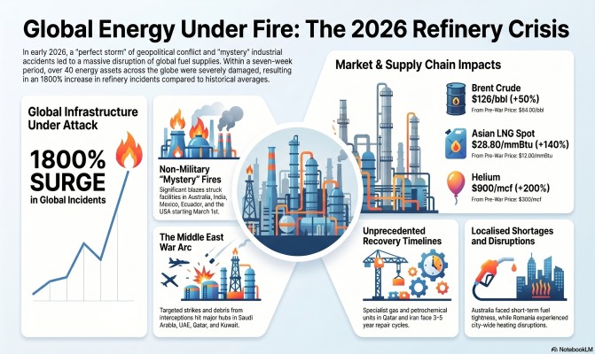 REFINERY FIRES INFOGRAPHIC