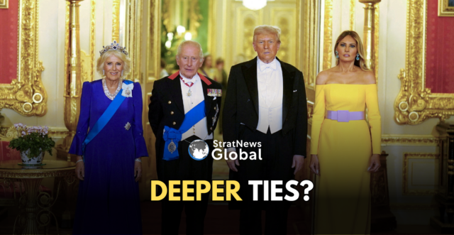 King charles Trump