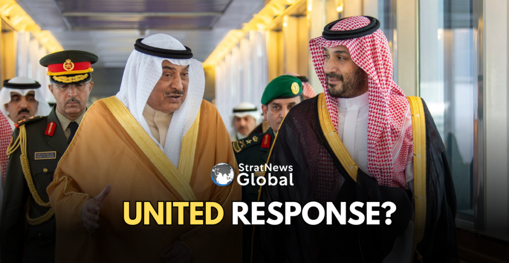 Gulf strikes Iran