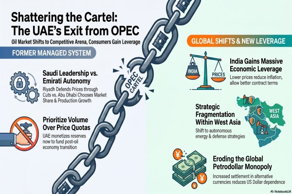 india UAE OPEC infographic
