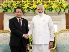 Myanmar President In India