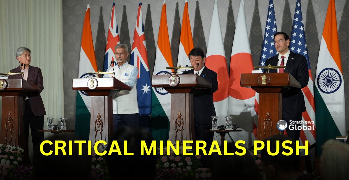 Quad Plan To Mobilise $20 Bn For Critical Minerals Supply Chain