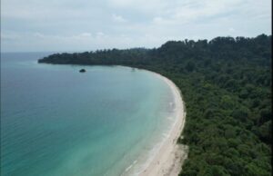 Competition Ahead As Andaman Transshipment Hub Moves Forward Great Nicobar project Galathea Bay. India, Andaman and Nicobar