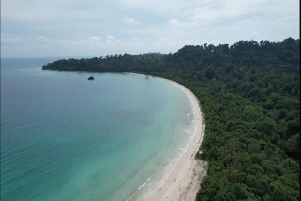 Great Nicobar project Great Nicobar project Galathea Bay. India, Andaman and Nicobar