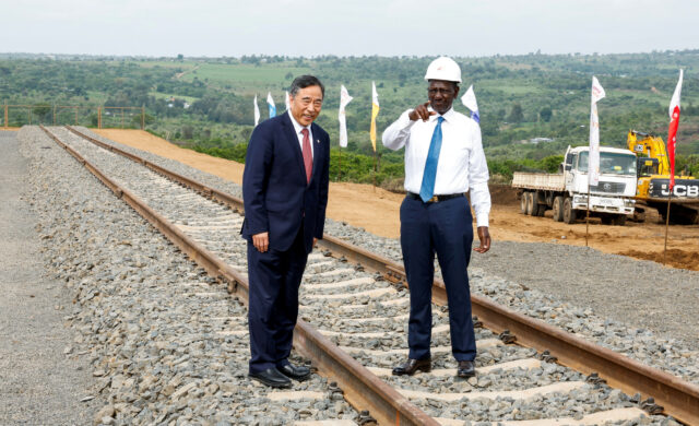 FILE PHOTO: Kenya revives railway extension after 6-year stall by China funding cuts
