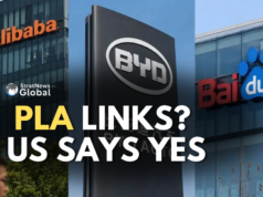Pentagon Flags Alibaba, Baidu and BYD Over PLA Links China