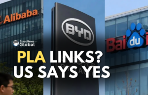 Pentagon Flags Alibaba, Baidu and BYD Over PLA Links China