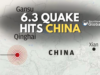 Magnitude 6.3 Earthquake Strikes Qinghai in Northwest China China