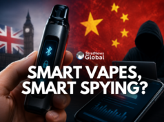 UK MP Warns Chinese ‘Smart Vapes’ Could Be Used for Surveillance Vapes