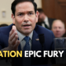 Rubio Epic Fury