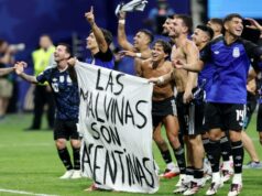 Argentina Faces FIFA Scrutiny Over Falklands Banner Argentina FIFA World Cup Falklands banner
