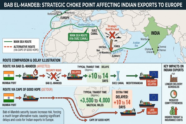 Bab el mandeb infographic