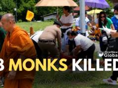Eight Monks Killed After 11-Year-Old Crashes Truck in Thailand Monks