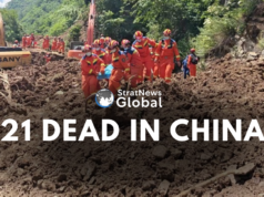 21 Dead After Landslide Buries Workers In China’s Gansu China